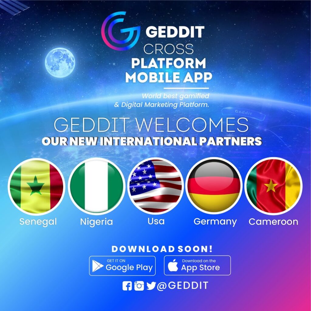 Geddit international partners
