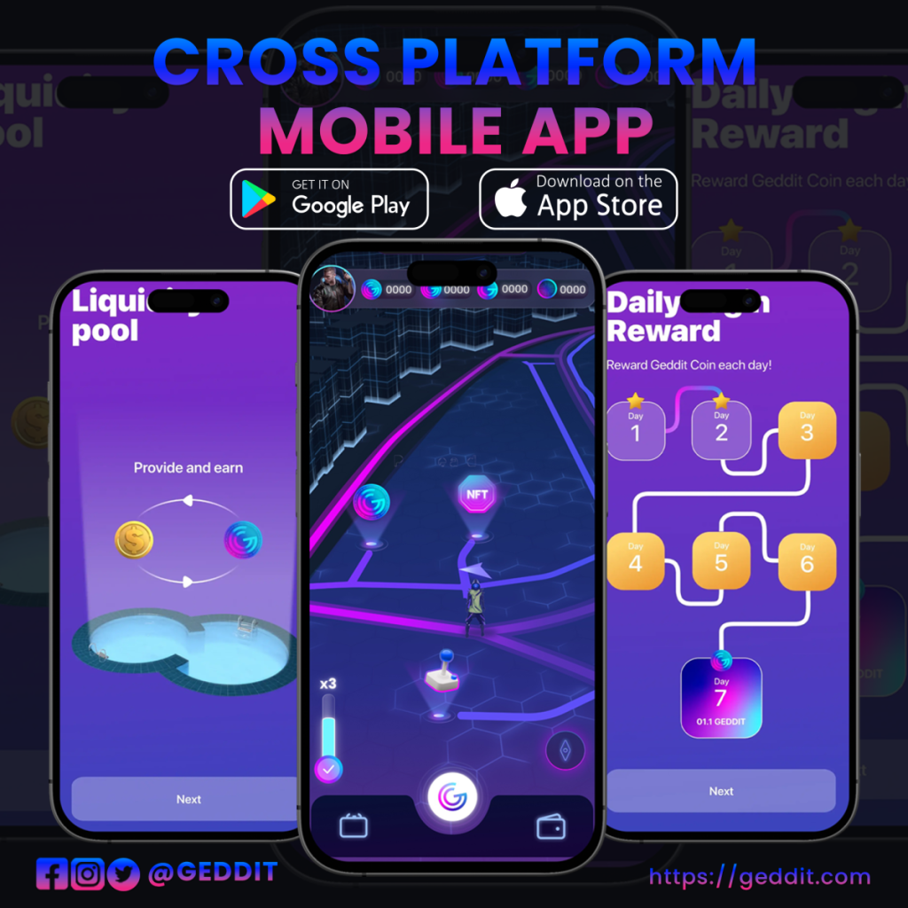 cross platform mobile app geddit